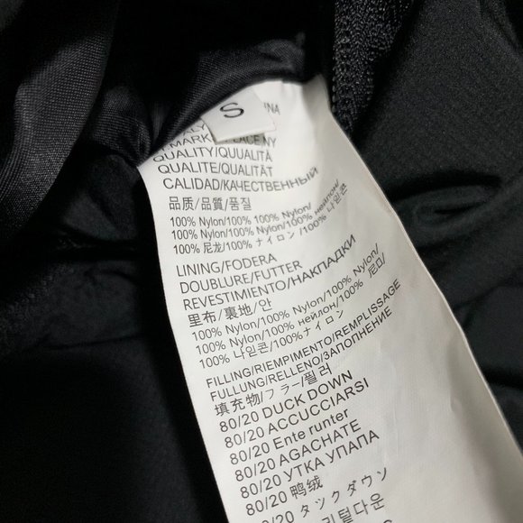 1017 ALYX 9SM Black Down Classic Bondage Puffer size Small - Picture 10 of 10